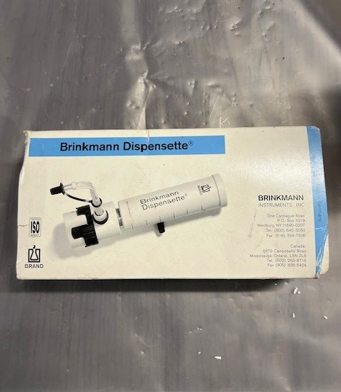 FISHER BRINKMANN Dispensette 1-5mL Bottletop Dispenser w/ Quick Release Connector 50-10-020-1