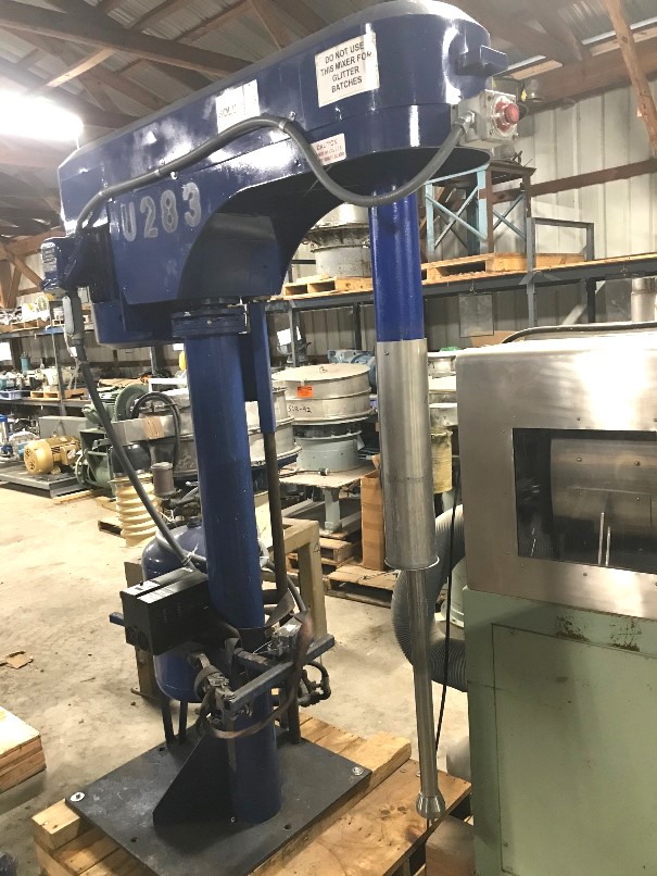 ***SOLD*** used Hockmeyer Disperser. 15 HP, 1775 rpm, 230/460 volt, 60 cyc. 3Ph Explosion proof motor. 3' Lgth. x 1.75
