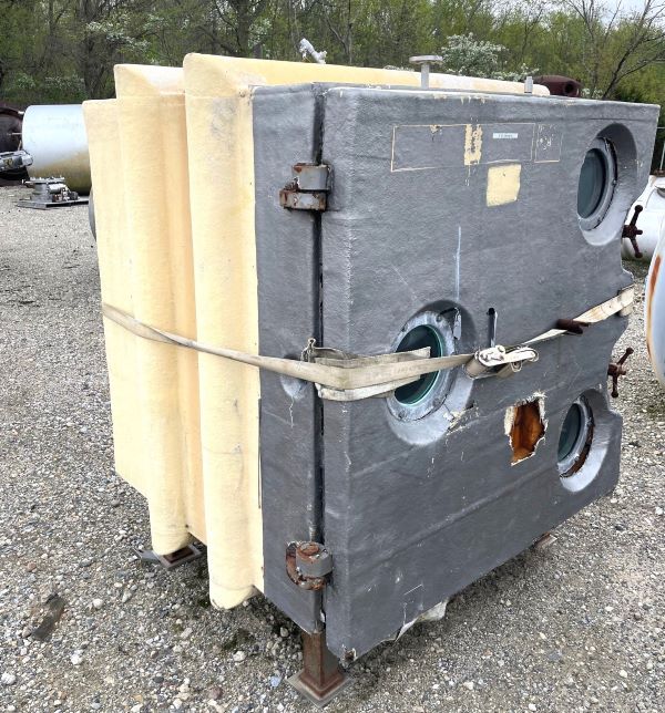 used Stokes Vacuum Tray Dryer. Chamber is Approx. 48