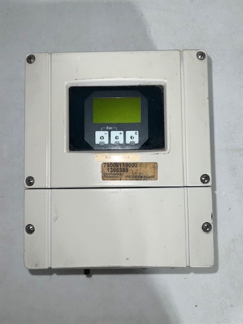 Endress + Hauser PROMAG 53 Flow Meter 53H02-1G0B1AC1ABAA. Serial# 78008119000. 20-55VAC/16-62VDC. 50-60Hz.