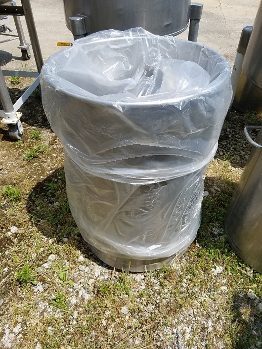 used 60 gallon Stainless Steel Drum/tank. 23