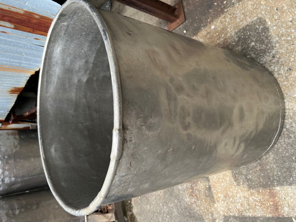 (6) 60 Gallon Stainless Steel Drum.