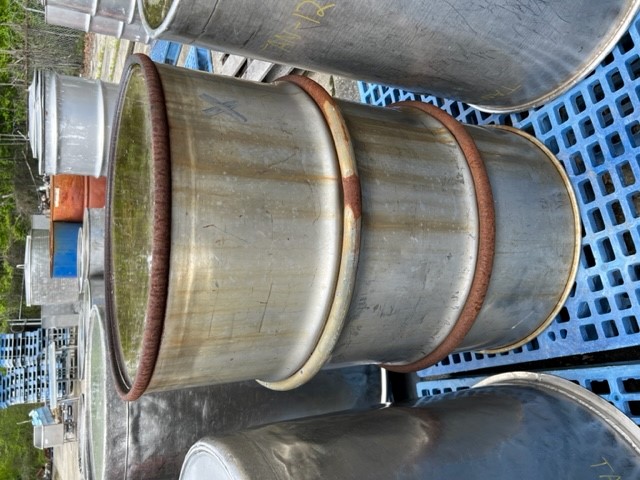 (1) 55 Gallon Stainless Steel Drum.