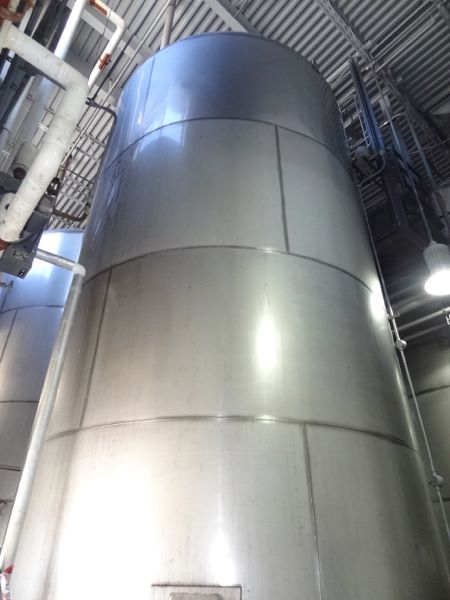 (6) 11,500 Gallon Stainless Steel Mixing Tank. (370 BBL). Dish Bottom and Top. Equipped with Alsop Model 200, 2 HP, 208-230/460 volt, 1725 rpm Explosion proof (XP) Side Entering Mixer. 10'6