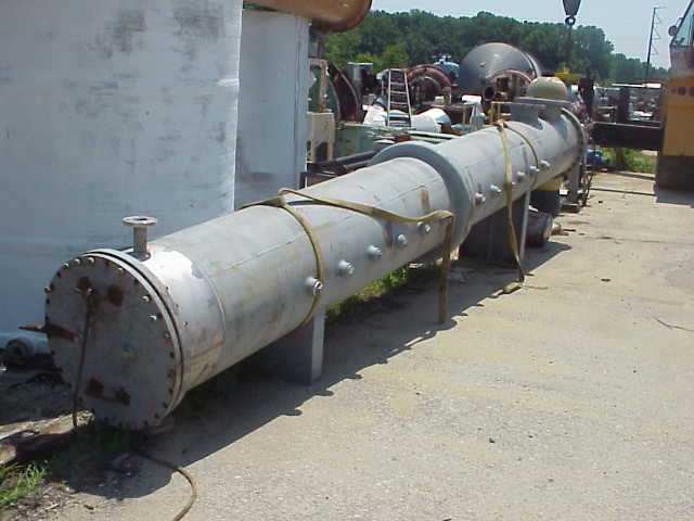 ***SOLD*** Approx. 1400 Sq.ft. Shell and Tube heat exchanger.  (211) 1.25