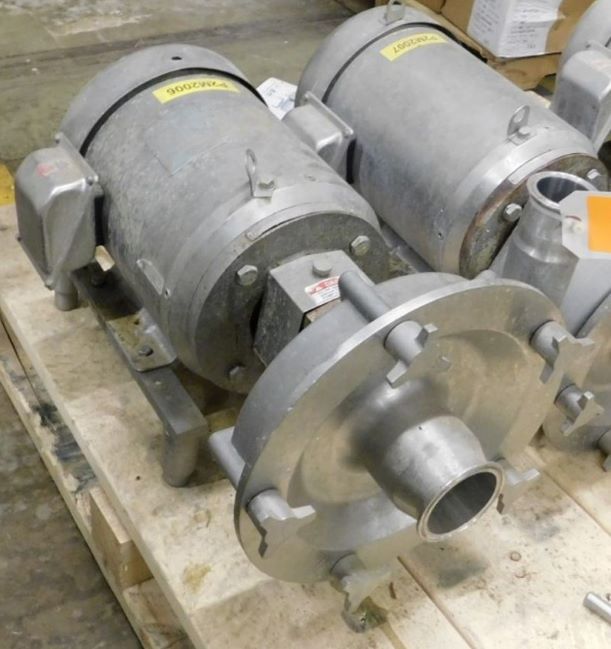 Fristam stainless centrifugal pump model FPX3451-250. 2
