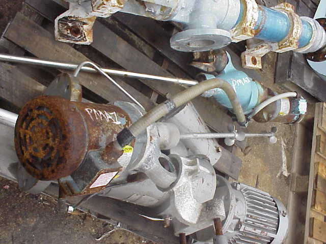 Chemineer Clamp-on Agitator. 1/3 HP, 1725 RPM, 208-230/460 volt motor. Mdl. PD-2.  44