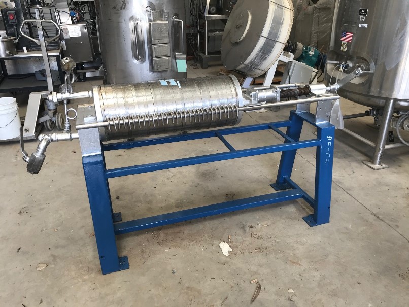 ***SOLD*** used Star Filter Stainless Steel Filter Press 12