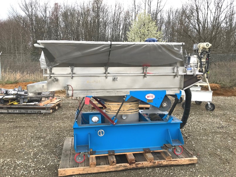 ***SOLD*** used Witte Fluid Bed Dryer. Stainless Steel. Approx. 22
